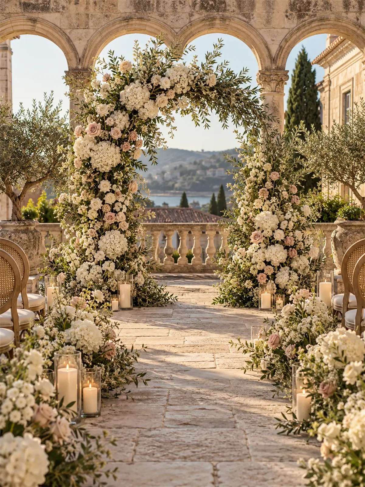 Decoração de cerimónia